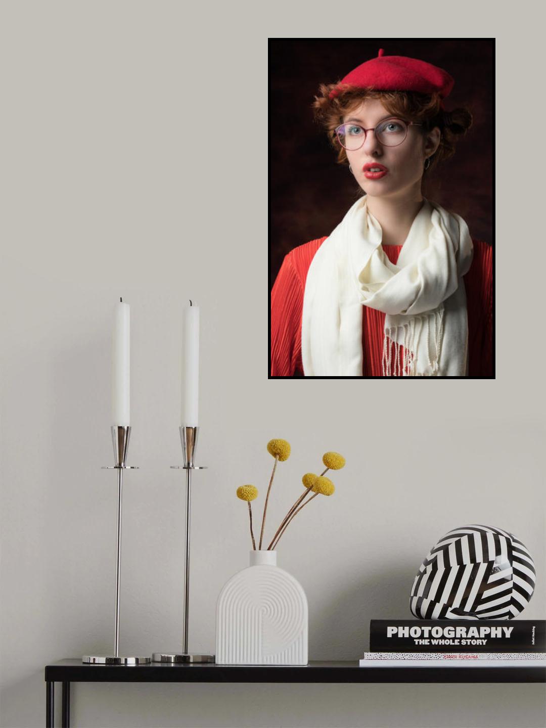 six shades of red Poster och Canvastavla