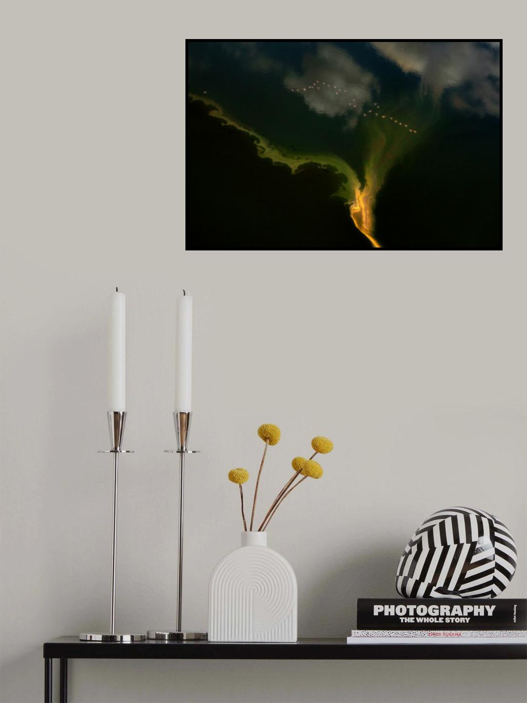 Fly over the dream sky Poster och Canvastavla