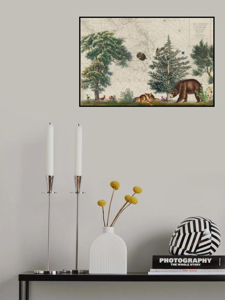 Nordic Woods 5 Poster och Canvastavla
