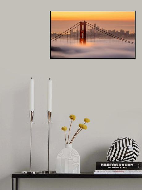 Karl, the San Francisco Fog Poster och Canvastavla