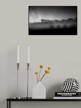 Belpberg - Sunny and foggy Poster och Canvastavla