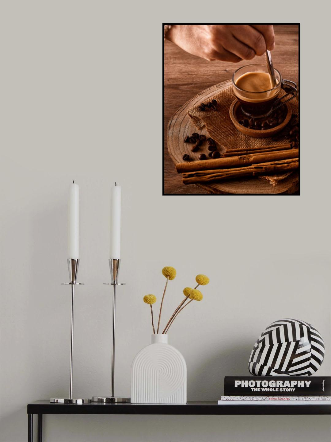 Coffe Poster och Canvastavla