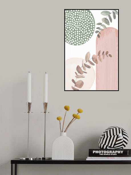 Sage Pink 3 Poster och Canvastavla