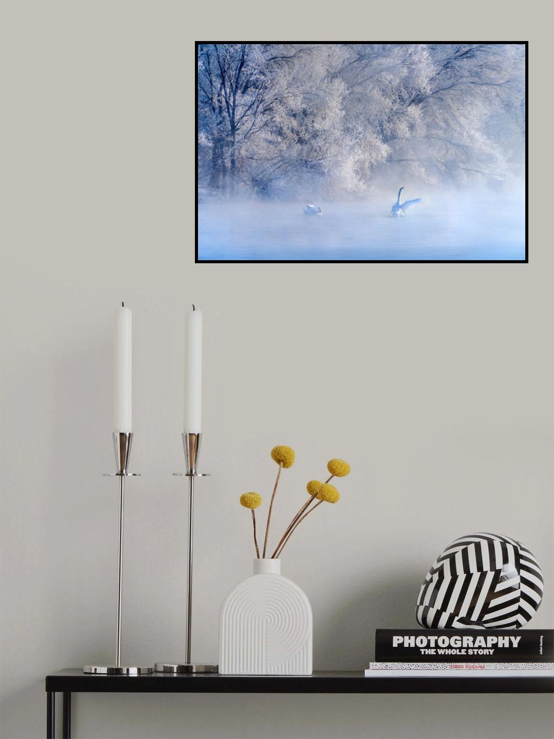 Swan Lake Poster och Canvastavla