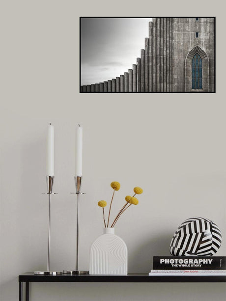 Hallgrímskirkju Reykjavík Poster och Canvastavla