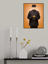 Orange Poster och Canvastavla