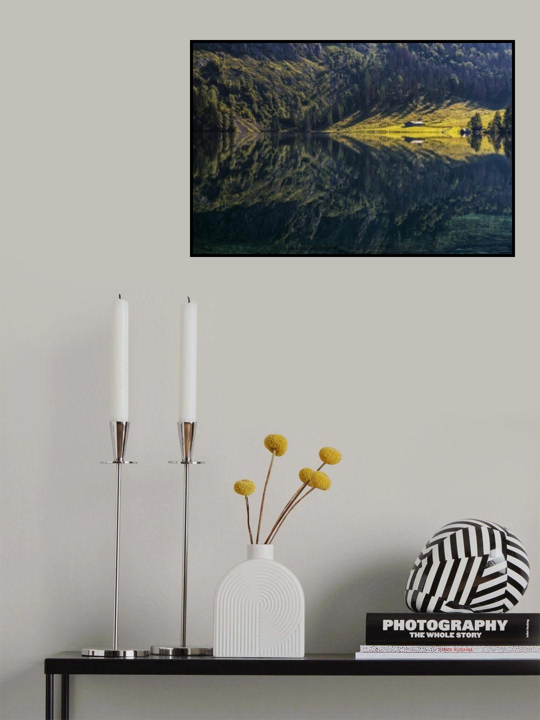 glassy mirror Poster och Canvastavla