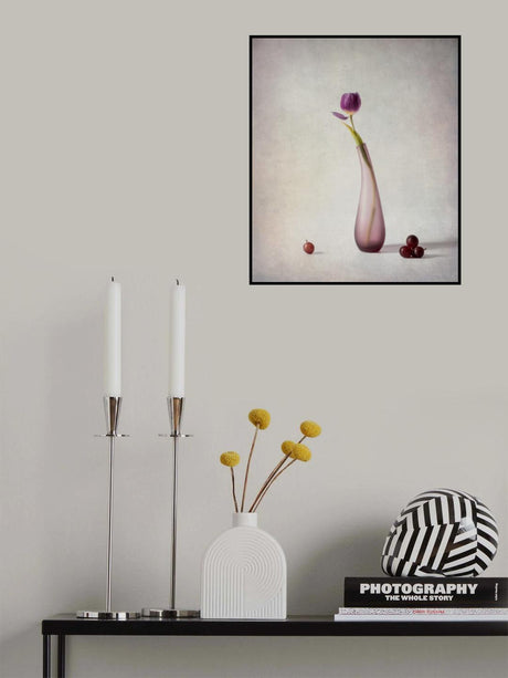 Tulip and Grapes Poster och Canvastavla