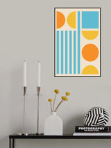 Bright Minimal Shapes Series #3 Poster och Canvastavla