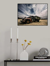 Rusty Truck Poster och Canvastavla