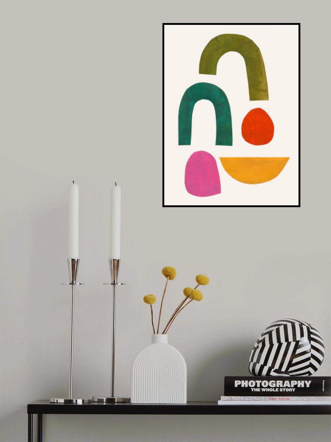 Summer Pool Poster och Canvastavla