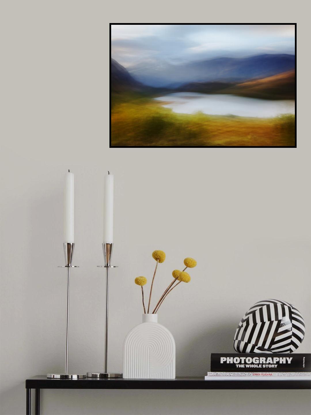 Autumn In Jotunheimen Norway Poster och Canvastavla