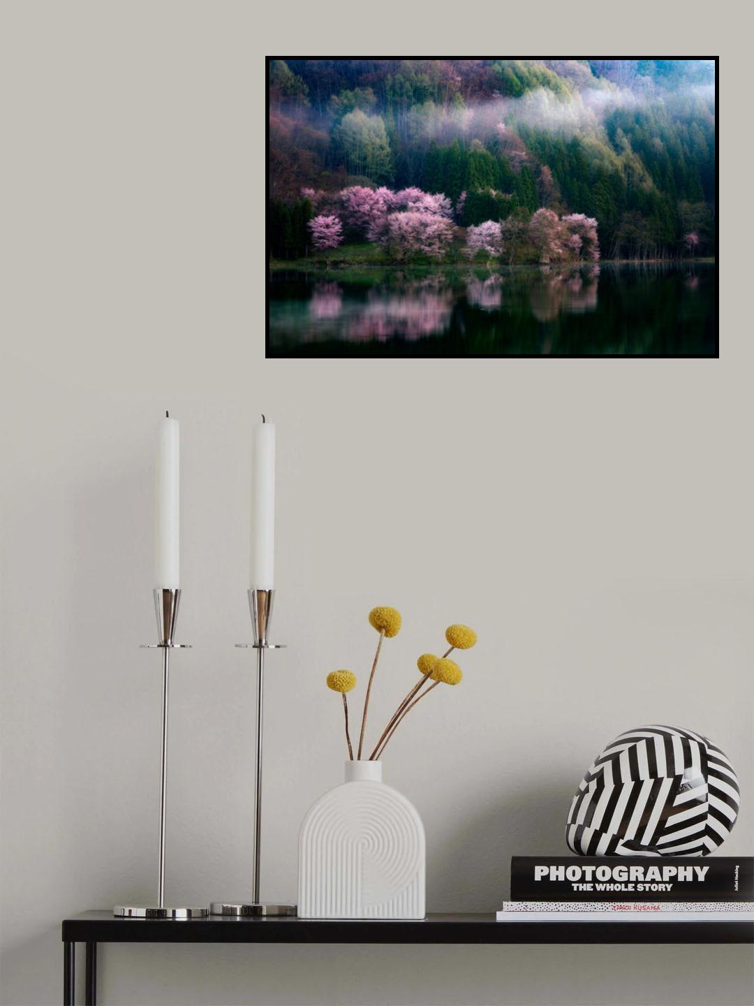 In The Morning Mist Poster och Canvastavla