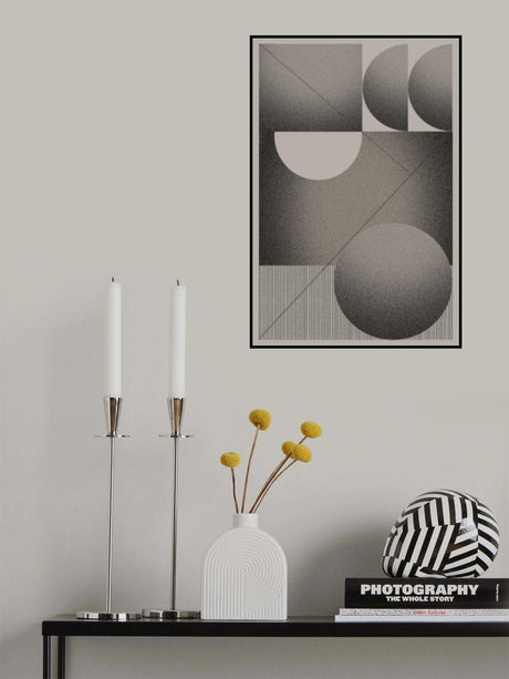 Modernst Geometry Poster och Canvastavla