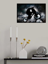 Friends under the milky way Poster och Canvastavla