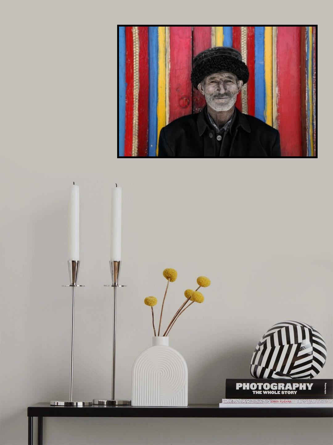 The Way We Live With Color Poster och Canvastavla