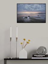 Windy dawn at Koekohe beach Poster och Canvastavla