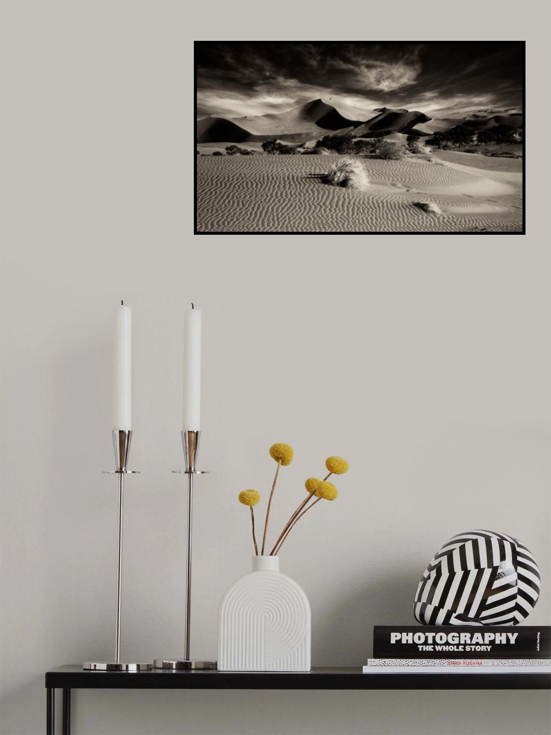 Wind brush Poster och Canvastavla