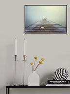 Cold and Misty Morning Poster och Canvastavla