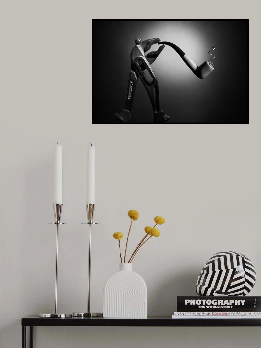 The smoker Poster och Canvastavla