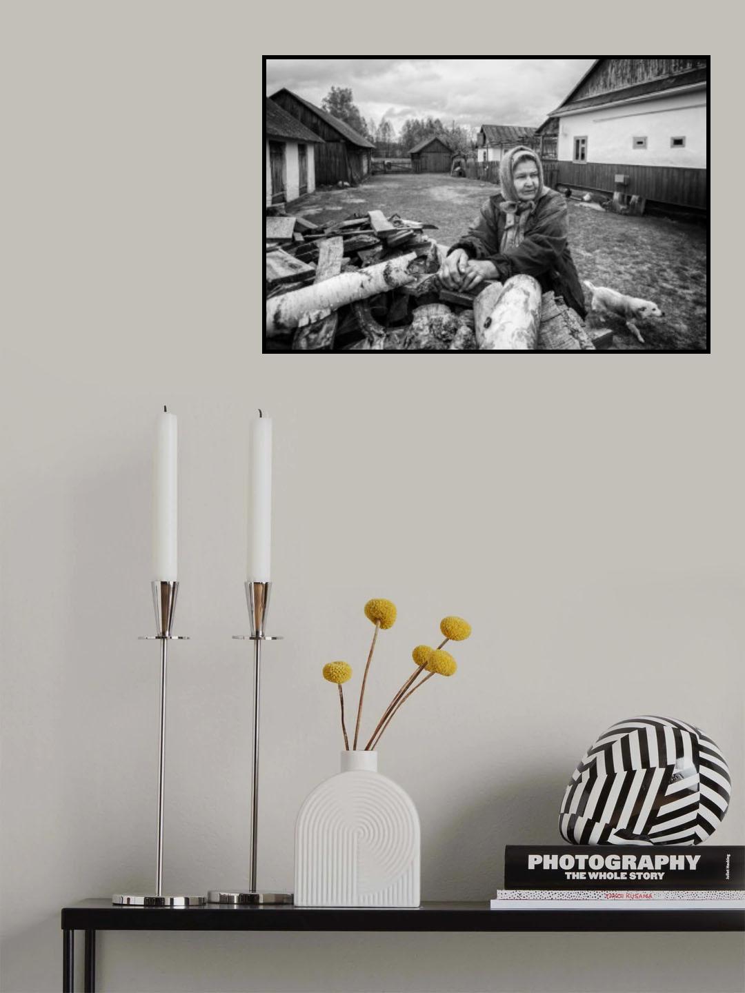 Woman from Ukraine 8846 Poster och Canvastavla