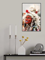 Djapto dancer Poster och Canvastavla