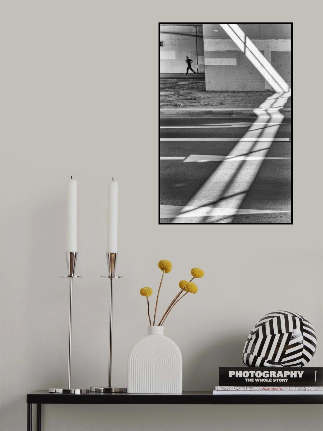 Running Poster och Canvastavla