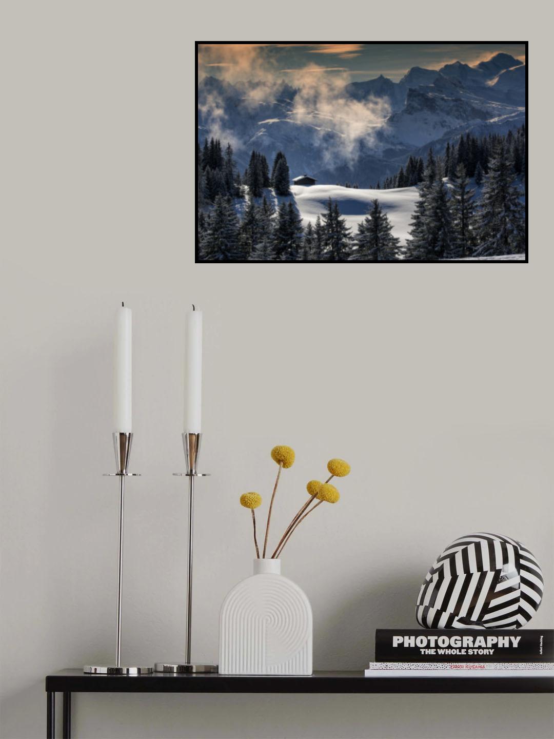 Near The White Lady Poster och Canvastavla