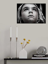 Girl with Sardinian traditional veil Poster och Canvastavla