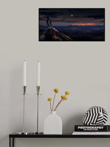 The sun and the moon together 《月升贡嘎》 Poster och Canvastavla