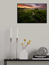 Morning on Kes'ma River Poster och Canvastavla