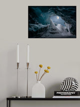 Ice cave Poster och Canvastavla