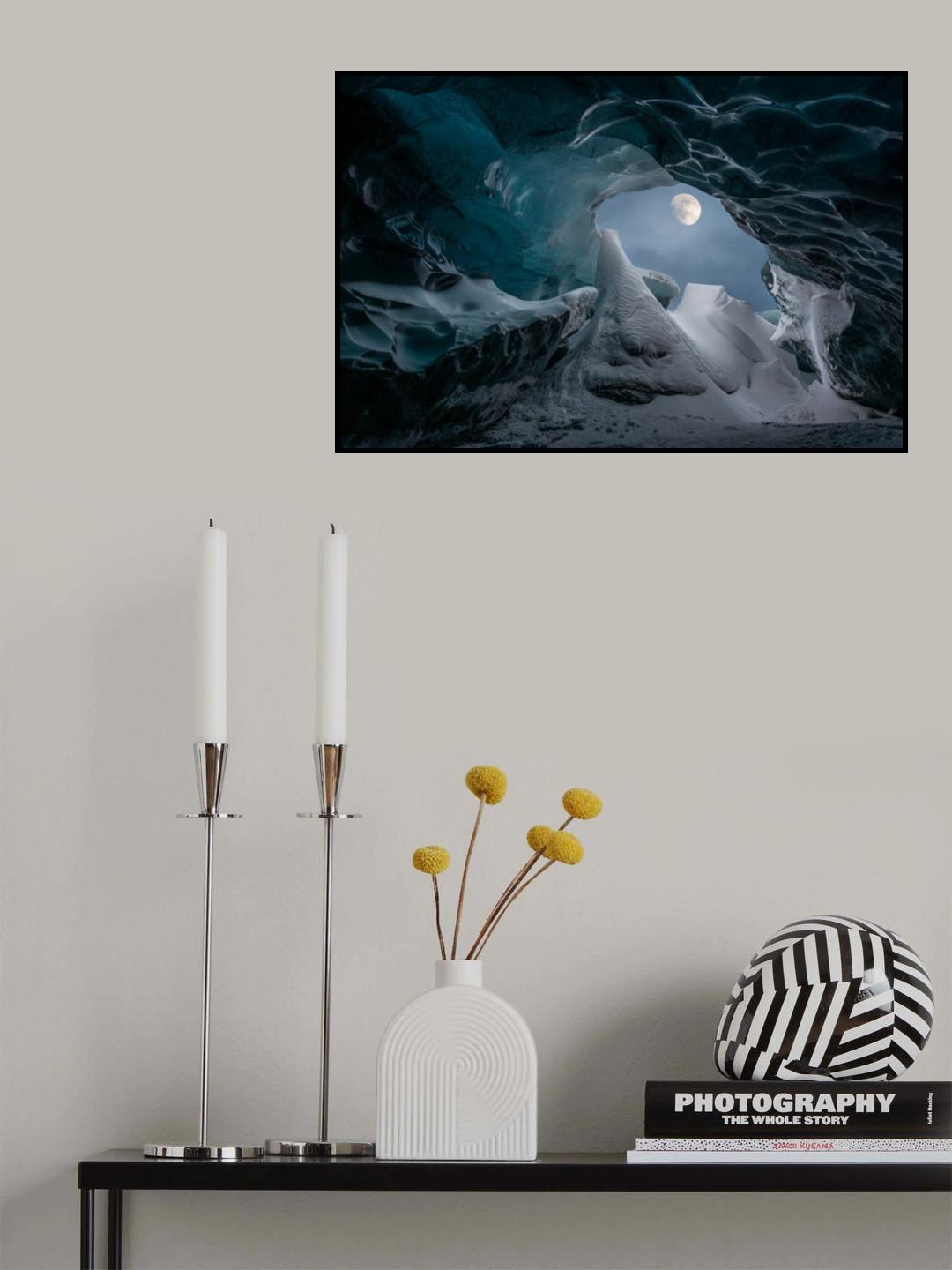 Ice cave Poster och Canvastavla