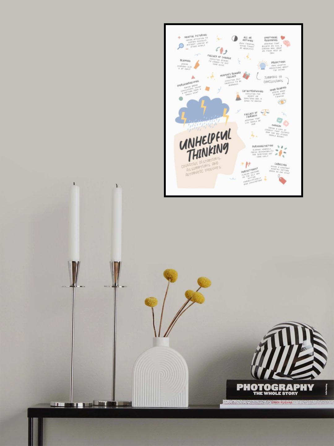 Cognitivedistortion Poster och Canvastavla