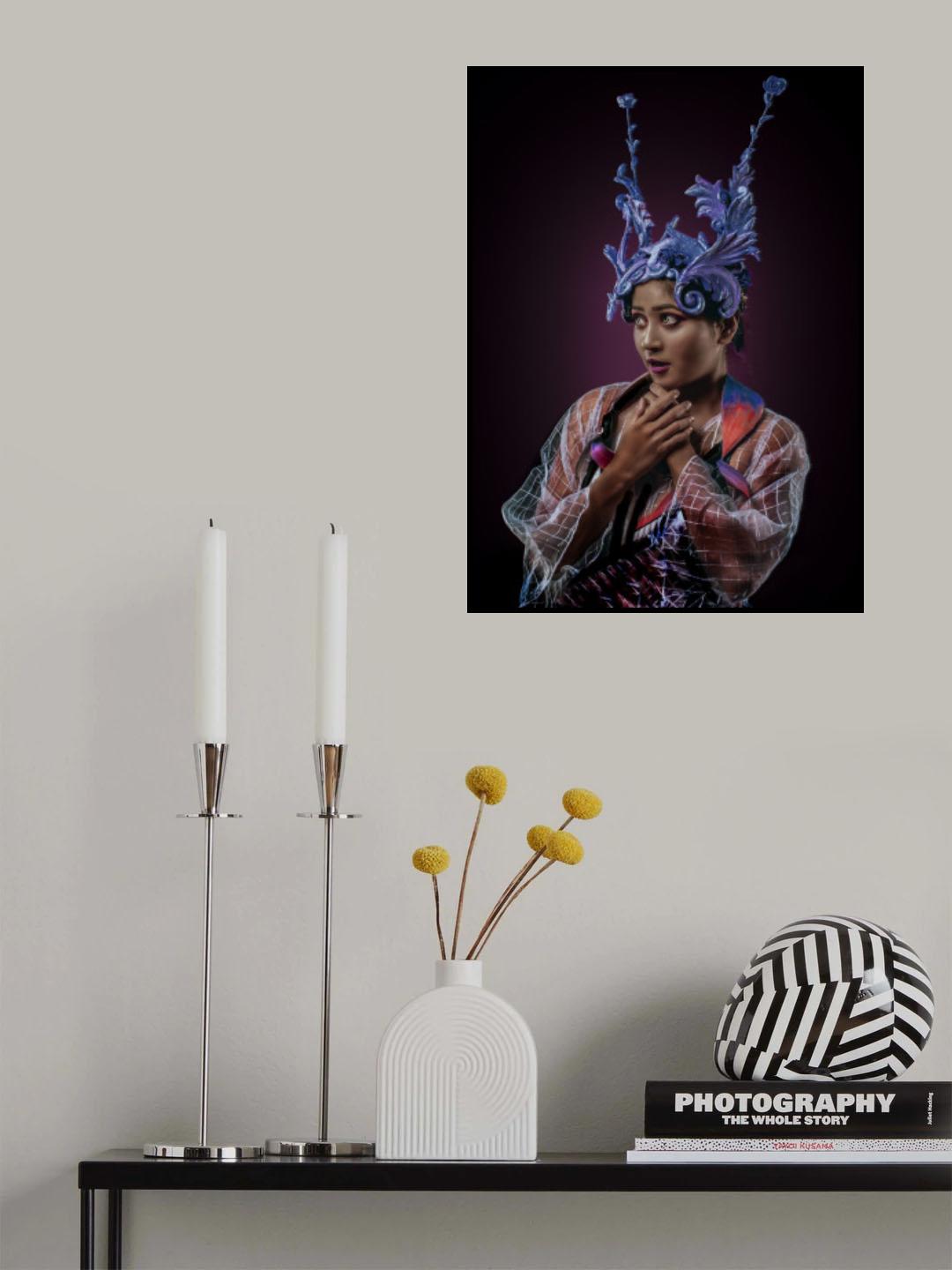 SCARY QUEEN Poster och Canvastavla