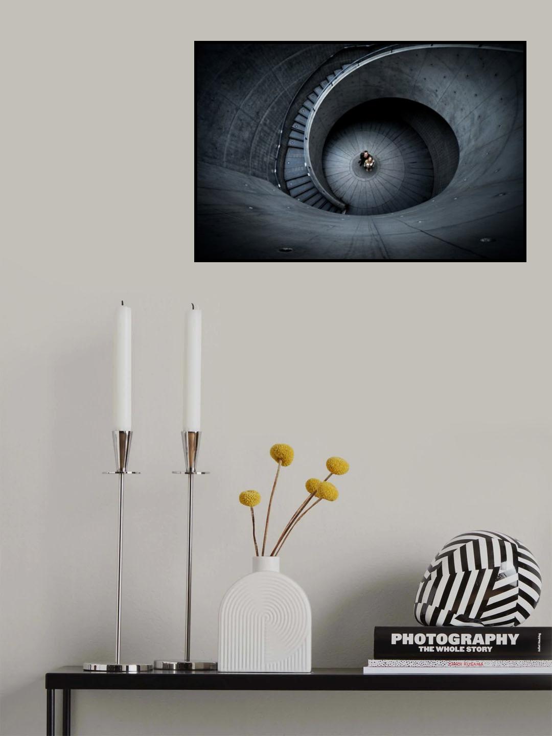 Two people in the eyes Poster och Canvastavla