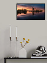 Windmills Poster och Canvastavla