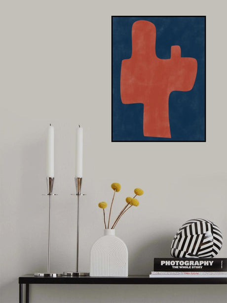 3x4 Aspectratiobluerust70 Poster och Canvastavla