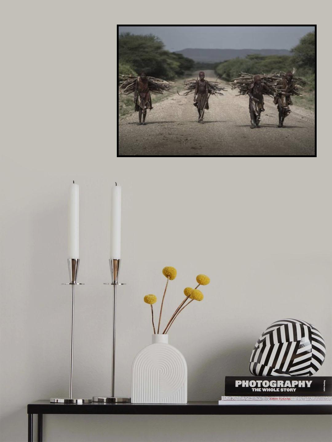 Ethiopian Harma tribes Poster och Canvastavla