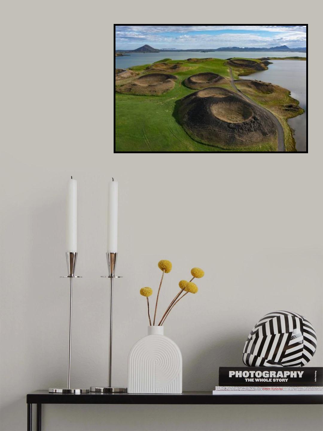 Myvatn Poster och Canvastavla