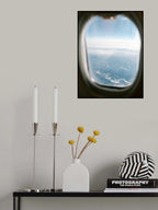 Plane Window View || Poster och Canvastavla