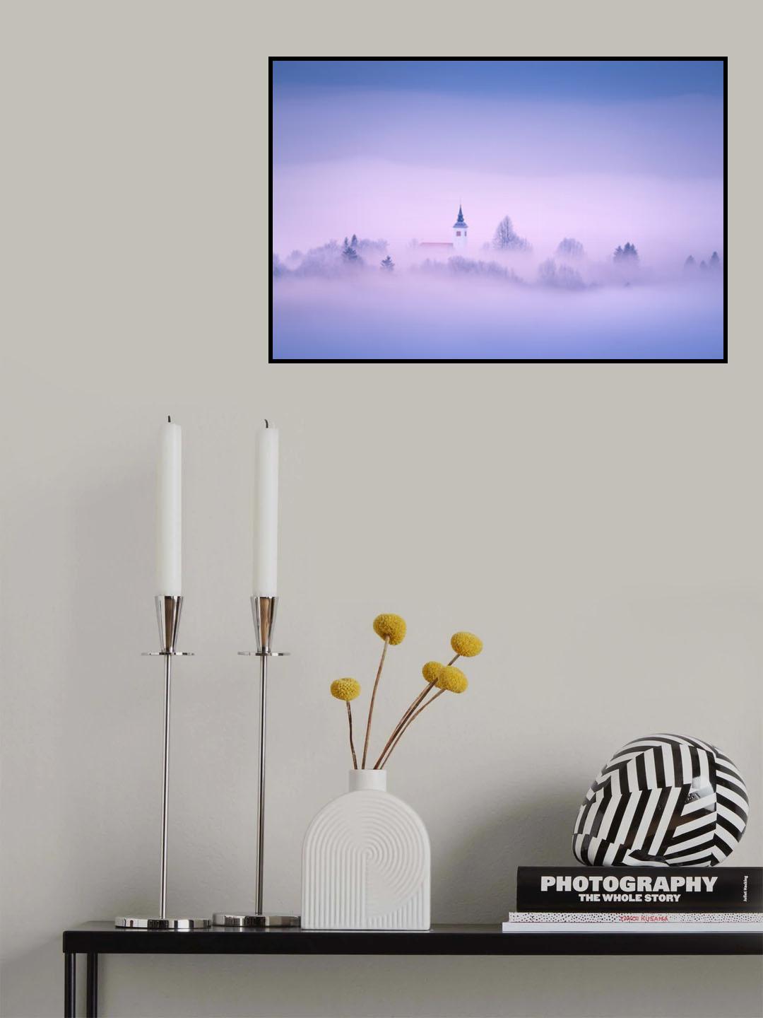 Cold breath Poster och Canvastavla