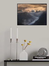 Battle Glacier Poster och Canvastavla