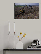 Life in waste garbage Poster och Canvastavla