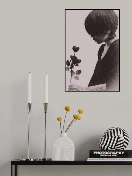 A fall in love with flower Poster och Canvastavla