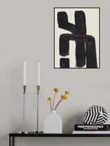 Ink Motif 49 Poster och Canvastavla