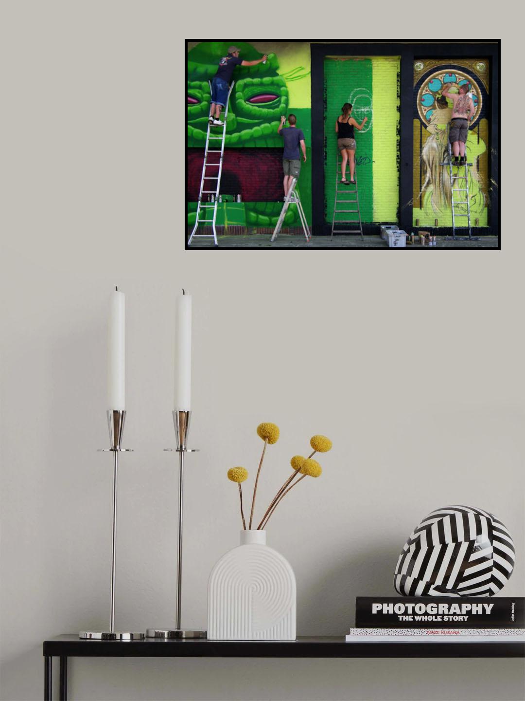 four on a row Poster och Canvastavla