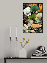 Ginko Biloba leaves 10 Poster och Canvastavla