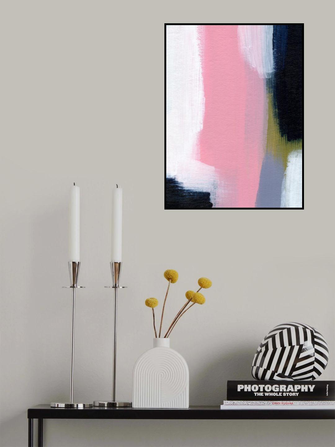 Abstract 86 Poster och Canvastavla
