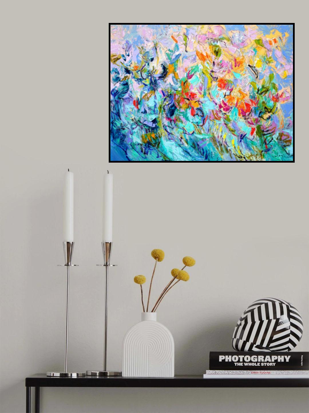 Dance Of Garden Faeries Poster och Canvastavla